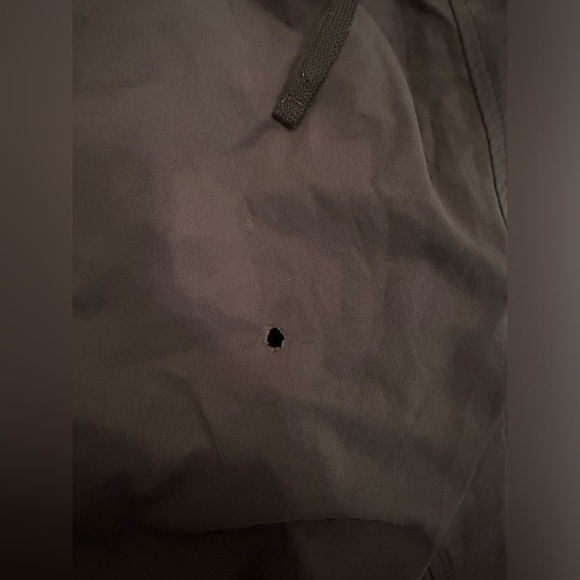 Vintage Men’s Nike Black Jogger Woven Nylon Embroidered Swoosh Logo Pants XL - Picture 6 of 15